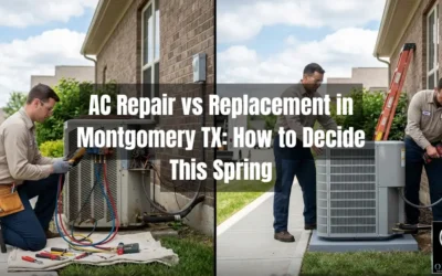 AC Repair vs Replacement in Montgomery TX: How to Decide This Spring