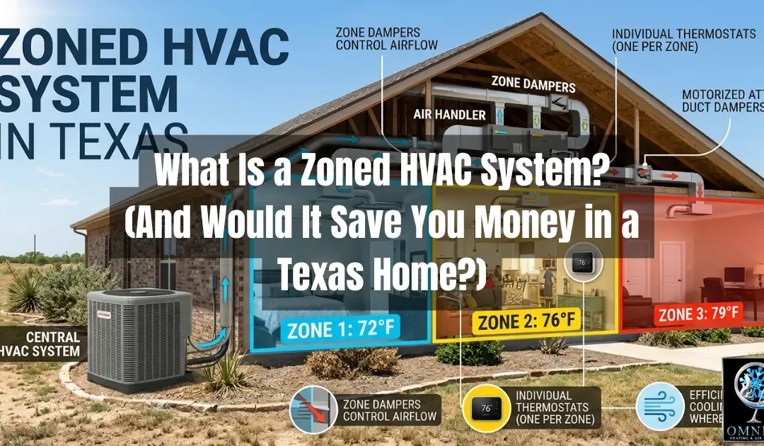 What Is a Zoned HVAC System? (And Would It Save You Money in a Texas Home?)