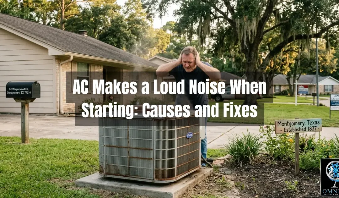 AC Makes a Loud Noise When Starting: Causes and Fixes