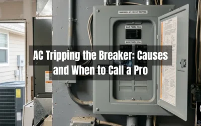 AC Tripping the Breaker: Causes and When to Call a Pro