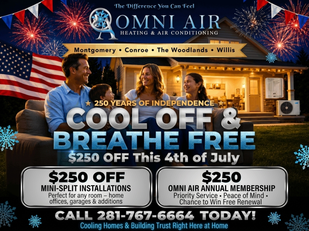 July 4 HVAC Promo discount