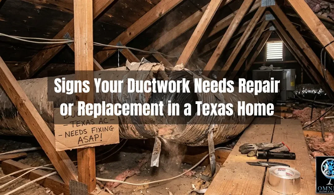 Signs Your Ductwork Needs Repair or Replacement in a Texas Home