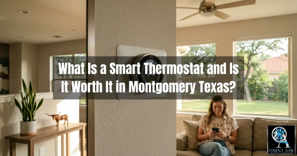 What Is a Smart Thermostat and Is It Worth It in Montgomery, Texas